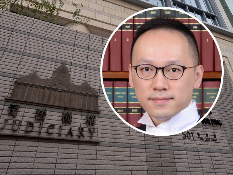 死因裁判官何俊堯今早完成引導。