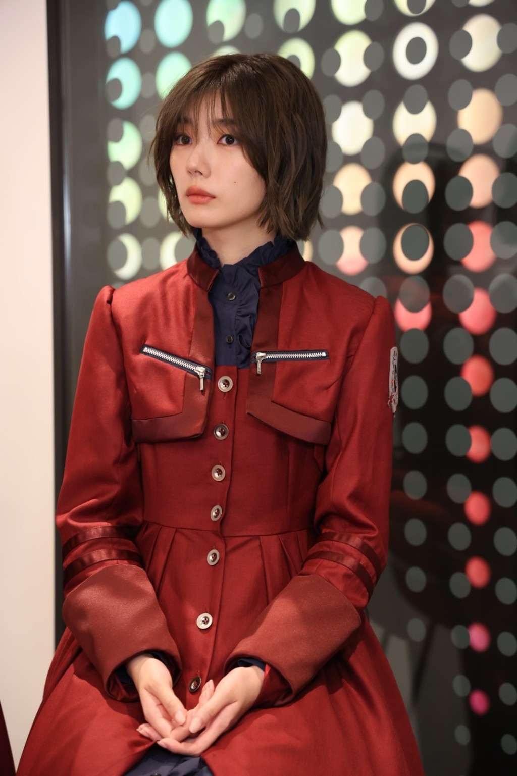 藤吉夏鈴最近首次做女主角，她指因為演戲經驗尚淺，所以不能為自己評分。