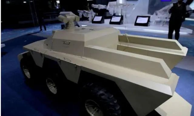 銳爪2」運輸型無人戰車。 網圖