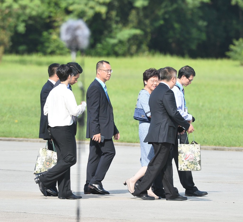 出席人士包括候任行政長官林鄭月娥。