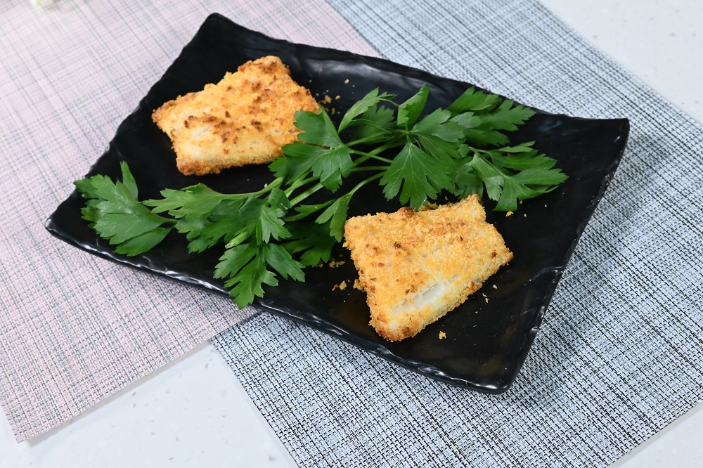 芝士餅焗白鱈魚柳