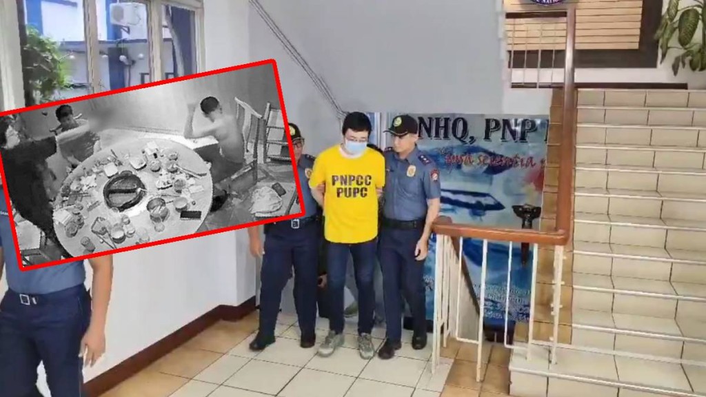 王丹煜涉於火鍋店內槍殺1名內地漢，19日遭菲律賓警方拘捕。Ｘ@pnagovph
