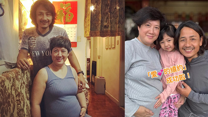黃澤鋒58歲妻再懷孕丨6歲女得真傳去年奪游泳金牌 曾因媽媽年紀被同學笑 小黃妃一句安慰陳麗麗