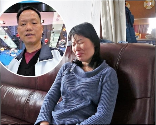 說到傷心處蘇妻更哭成淚人。林思明攝