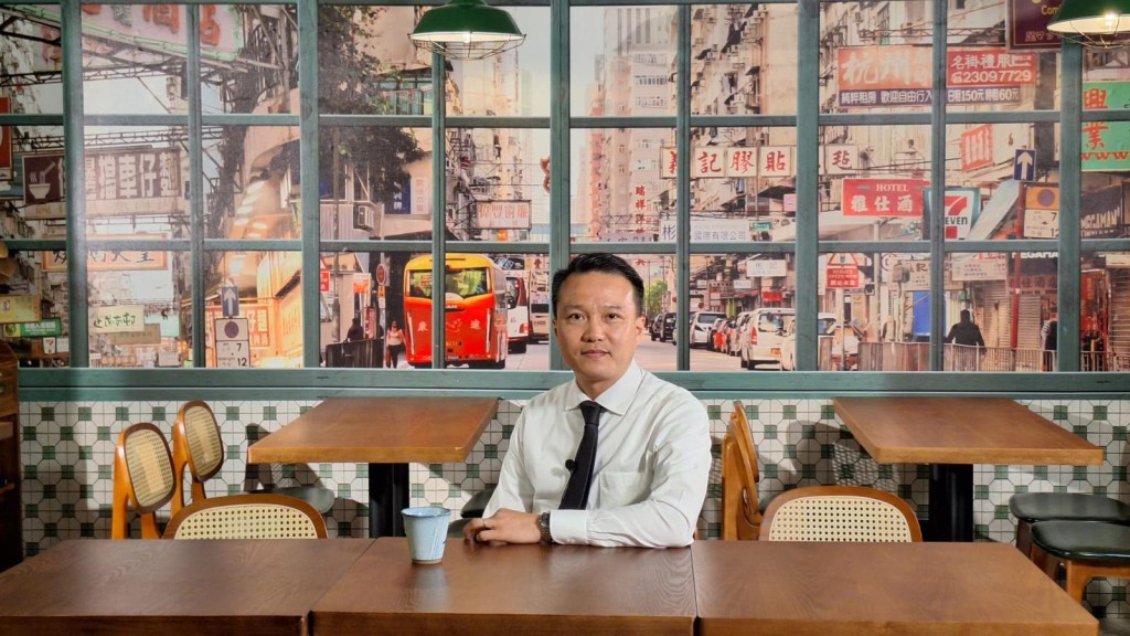 炮台山循道衛理中學的校長沈立平。 受訪者提供 炮台山循道衛理中學的校長沈立平。 受訪者提供