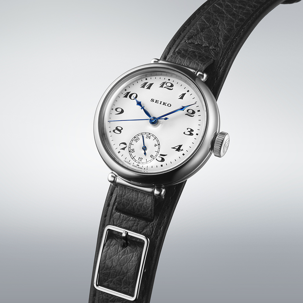 打头阵的SPB441，外形复刻品牌于1924年推出的首款Seiko腕表。