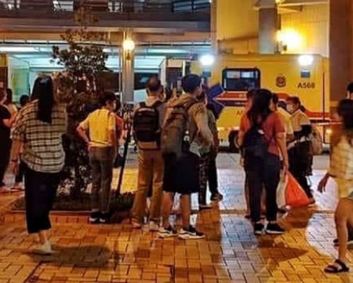 男子送往屯門醫院搶救。 網圖