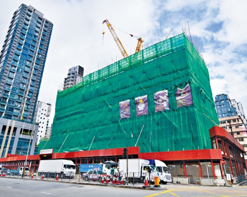 機利士南路涉300伙最快今年底推售。