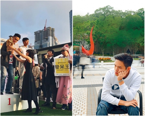第5屆發呆大賽去年在台灣舉行,科大學生陳棨豪奪冠。