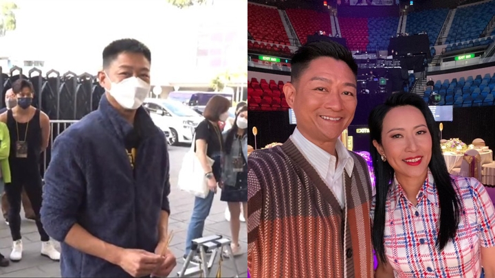 楊證樺與老婆沈可欣首次同台演出。