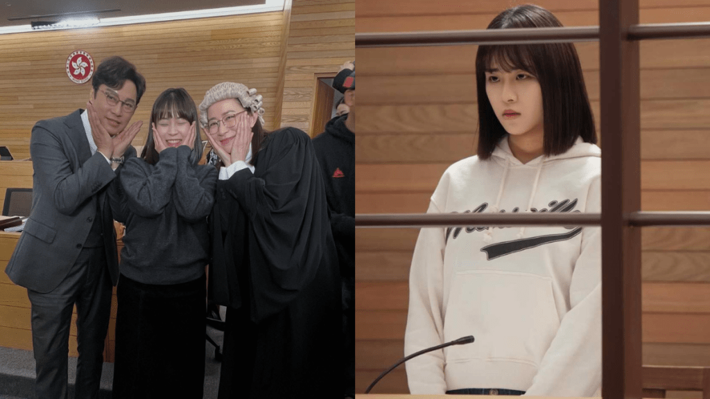 正義女神丨樂珈嘉演佘詩曼繼女被批「巨嬰」 回應演技爭議：唔同睇法，我都好好放心裡