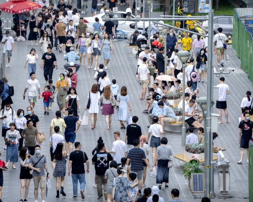 內地新增21宗確診。AP圖片