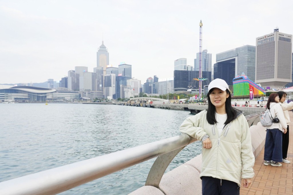 胡穎如表示，下一階段海濱發展將以九龍為重心。甯漢豪網誌圖片
