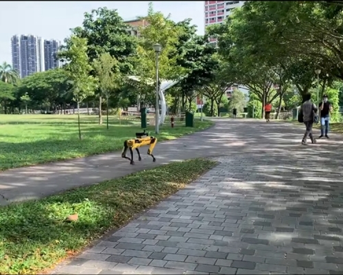 無頭機械狗。網圖