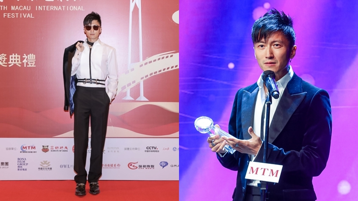 谢霆锋今晚出席澳门国际电影节。