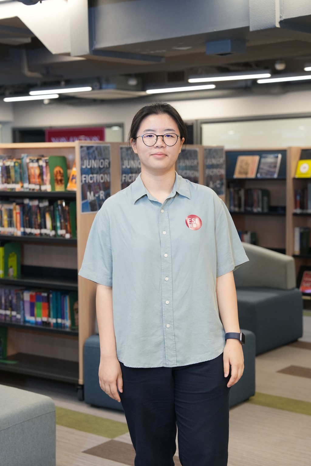 英皇佐治五世學校 Riccine Lin（圖片來源：受訪者提供）