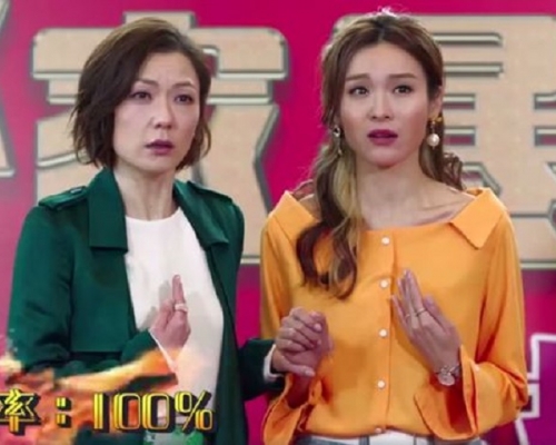 田蕊妮和李佳芯「神同哭」，連眼淚流落的時間也同步。