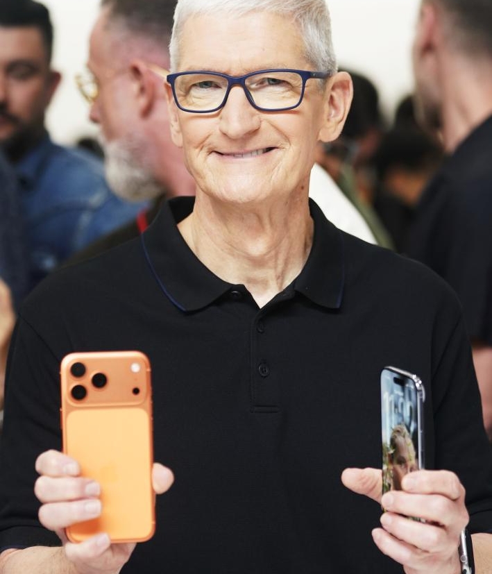 蘋果發布iPhone 17系列。 新華社 蘋果發布iPhone 17系列。 新華社
