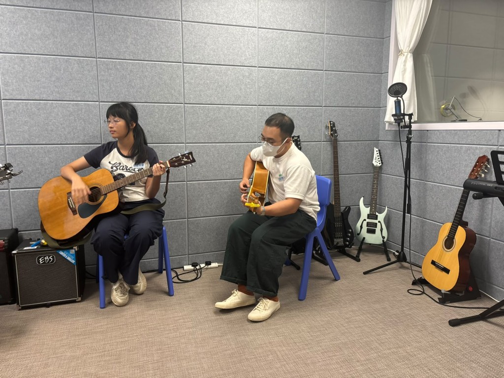 音樂室。