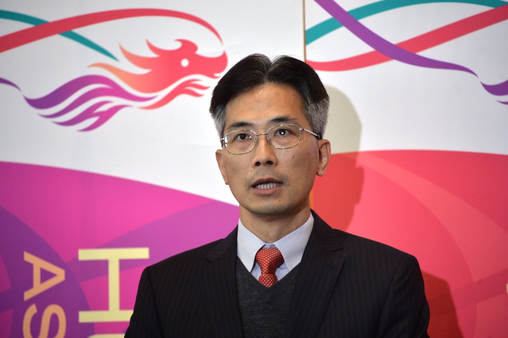 香港工程師學會航空分部副主席、工程師詹永年。 香港工程師學會航空分部副主席、工程師詹永年。