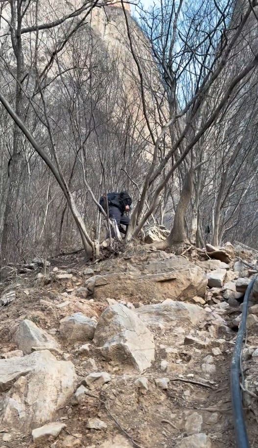 绝望坡以陡峭闻名。抖音