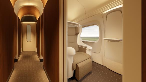 東海道新幹線將推出私人包廂，打造高品質獨立空間。JR東海