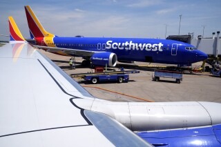西南航空公司機隊。美聯社 西南航空公司機隊。美聯社