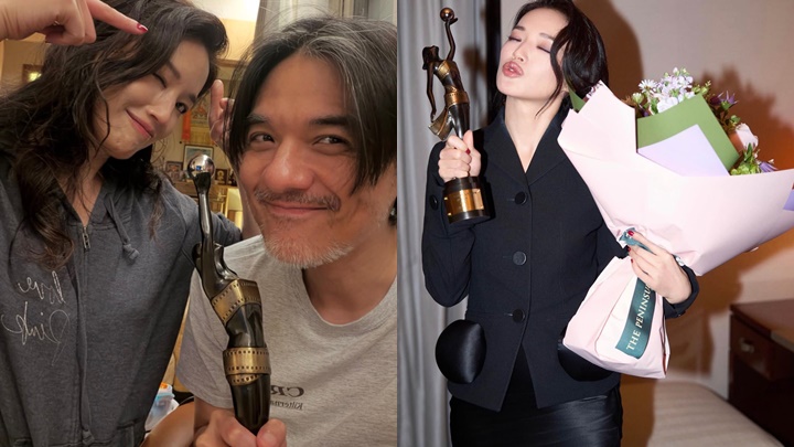 金像獎2026｜舒淇轉型執導相隔29年再奪金像獎  同馮德倫甜蜜晒獎座放閃