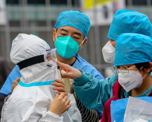 內地近六萬宗新冠肺炎確診病例。