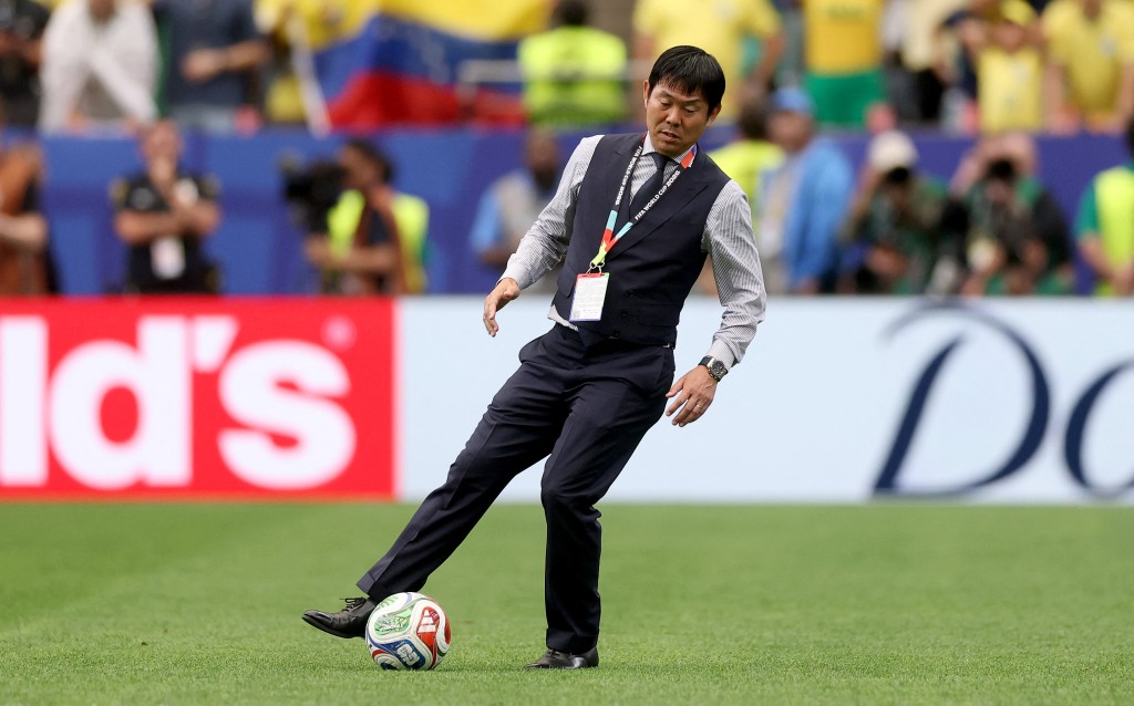 传日本足总希望与森保一续约1年,领军冲击明年初的亚洲杯。法新社 传日本足总希望与森保一续约1年,领军冲击明年初的亚洲杯。法新社