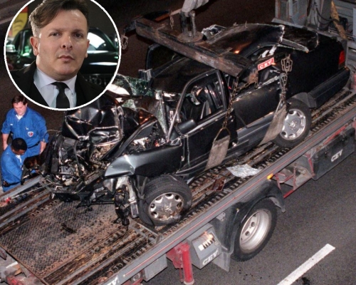 涉事租車公司一名前任司機(小圖)稱,他當年曾告訴老闆,戴妃經酒店所租的房車不安全。