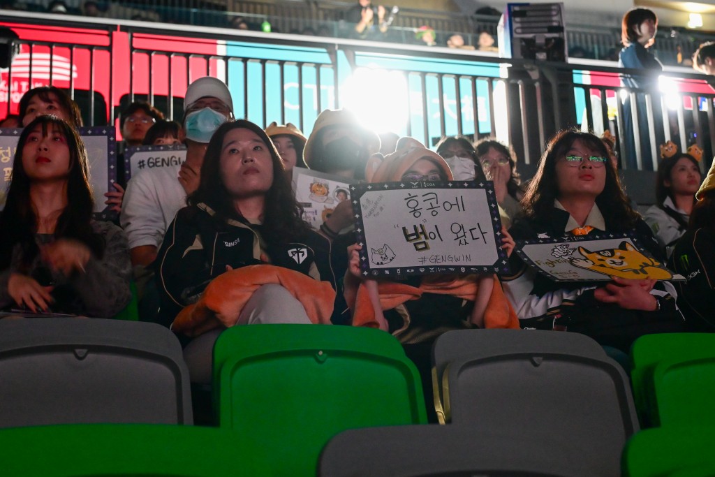 今次有到香港的Gen.G也是其中一支人气颇高的队伍。摄影：魏国谦