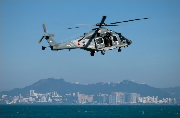 救走女事主的直升机为GFS现役H175猎豹直升机「B-LVD」(IG图片)