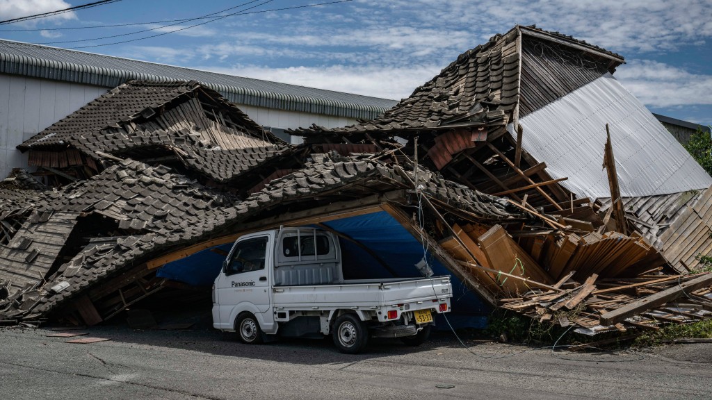 熊本地震已增至17死，6人心肺停止。法新社