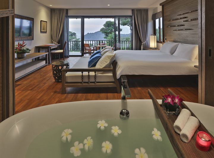 Pimalai Resort & Spa最基本的客房也極寬敞舒適。