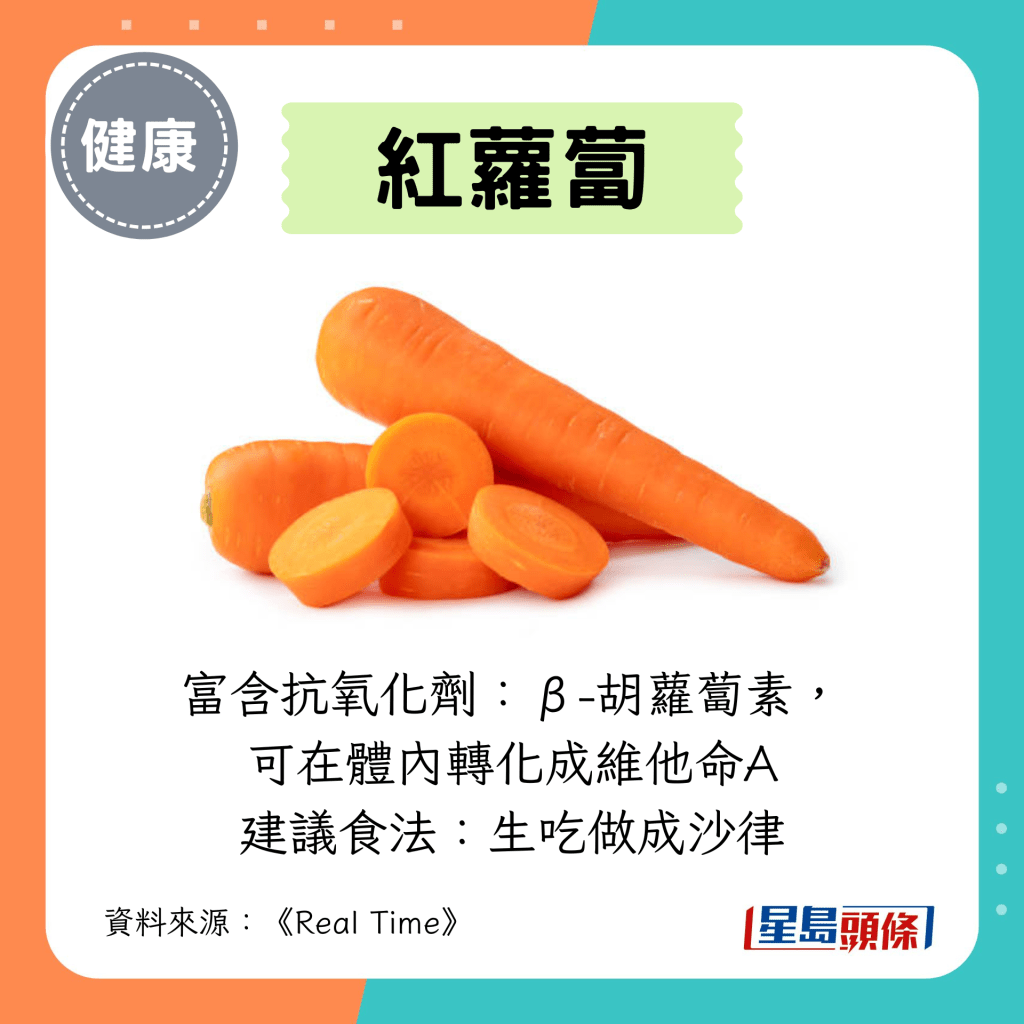 3. 紅蘿蔔 3. 紅蘿蔔