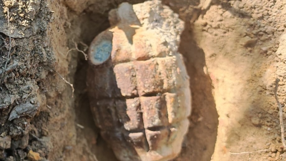 二戰時期英軍手榴彈。