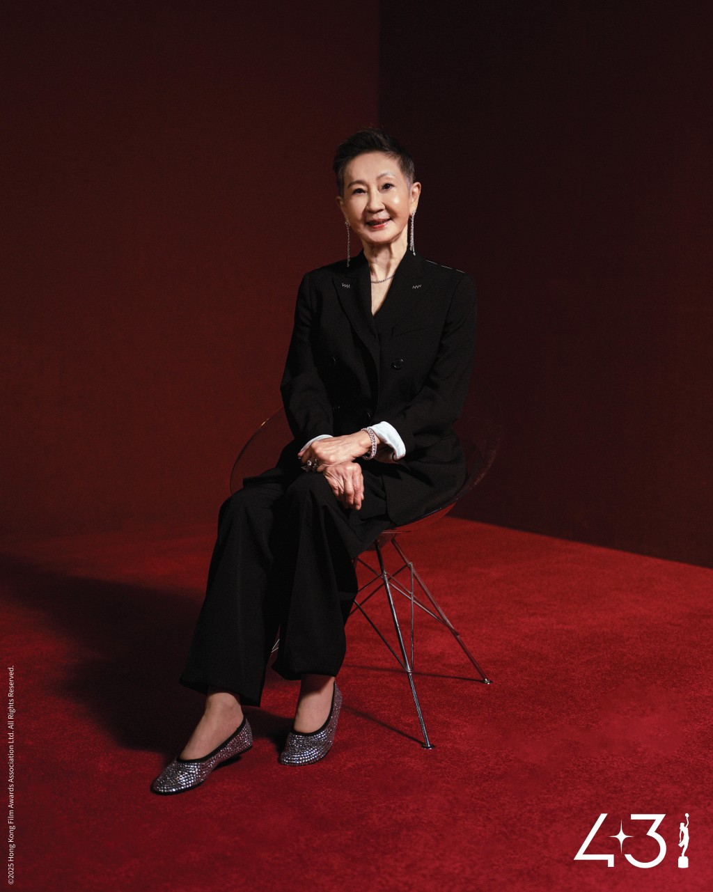 43金像獎「終身成就獎」得獎人施南生。
