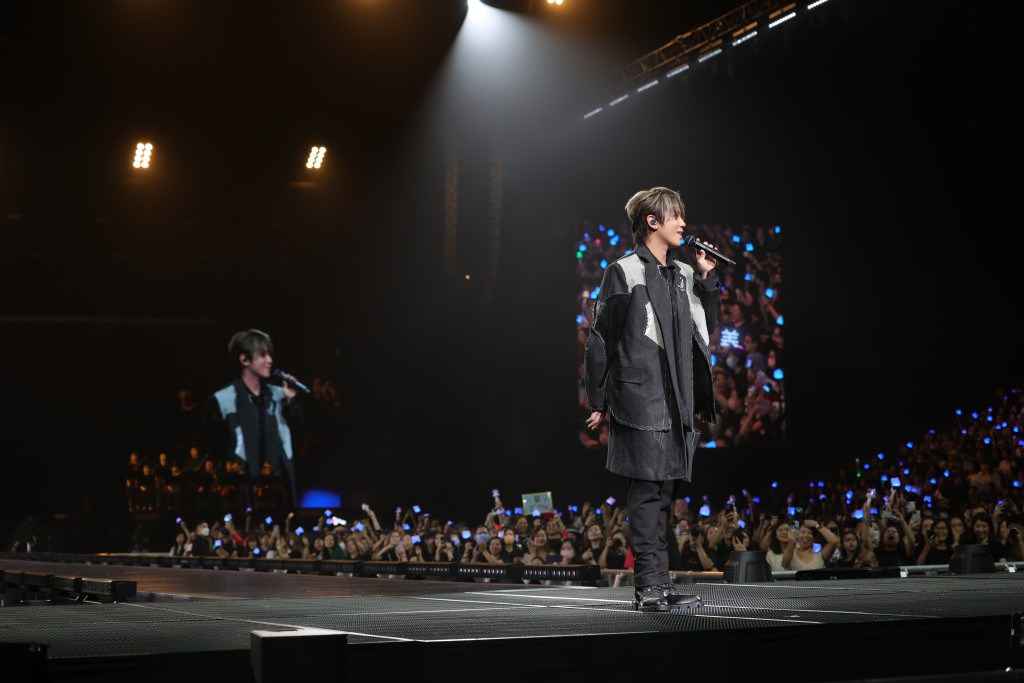 姜濤在演唱會期間剖白心聲。