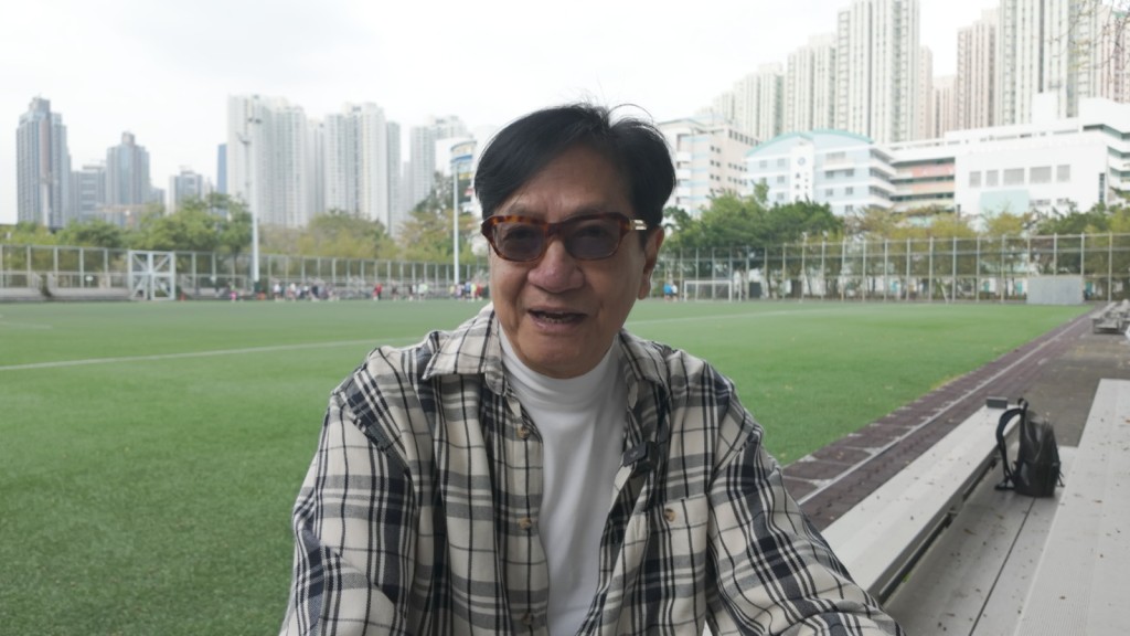 趙浚承得到譚詠麟、黃日華、陳友(圖)等給予鼓勵。 趙浚承得到譚詠麟、黃日華、陳友(圖)等給予鼓勵。