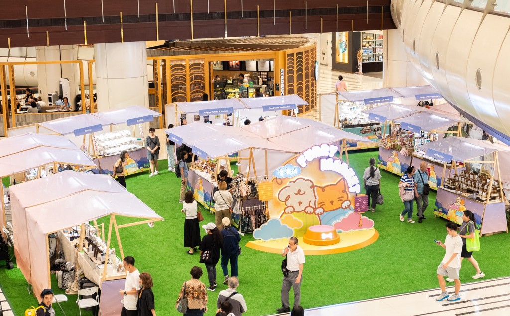 多個商場舉辦不同主題的寵物活動。