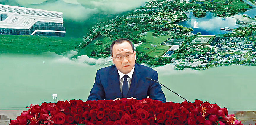 恒大健康董事長時守明表示，「恒大．養生谷」投入市場後反應良好，為公司提供穩健現金流。