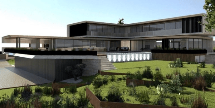 C朗在葡萄牙建造了价值一千七百万英镑的豪宅，作为退休之后跟家人的主要长居地。网上图片