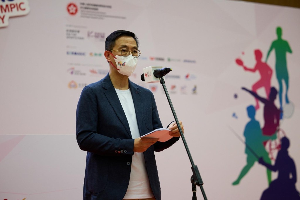 文化体育及旅游局局长杨润雄为活动致开幕辞。公关提供图片