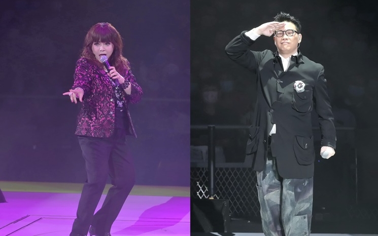 露雲娜感謝Uncle Ray無論她得獎或結婚都常伴身旁;蘇永康向當晚前輩致敬。