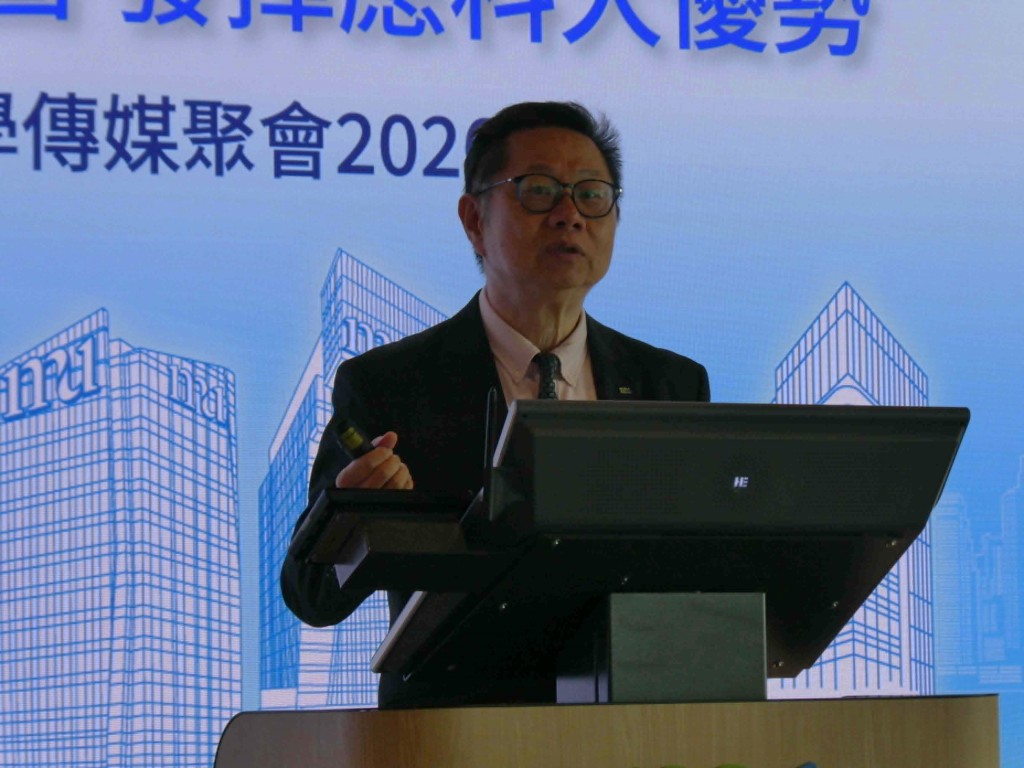 關清平強調，不會鼓勵學生倚賴AI。歐文瀚攝