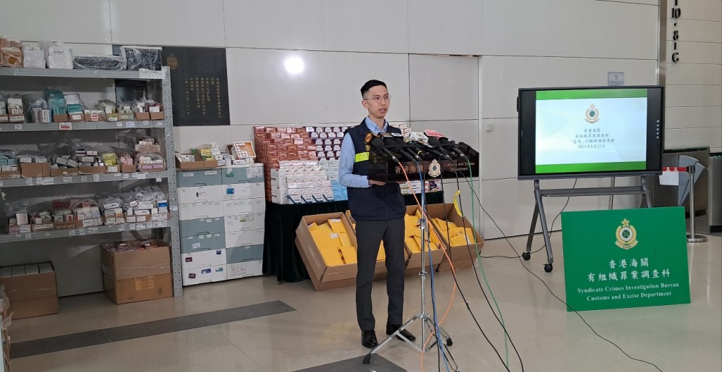 走私販印度仿藥扮正藥 香港作基地銷售全球 海關拘4女檢8千萬元藥物壯陽藥佔半
