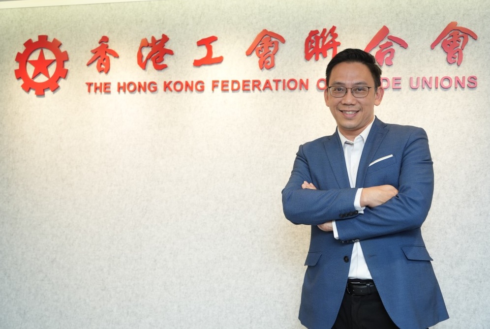 勞工界立法會議員李廣宇。資料圖片 勞工界立法會議員李廣宇。資料圖片
