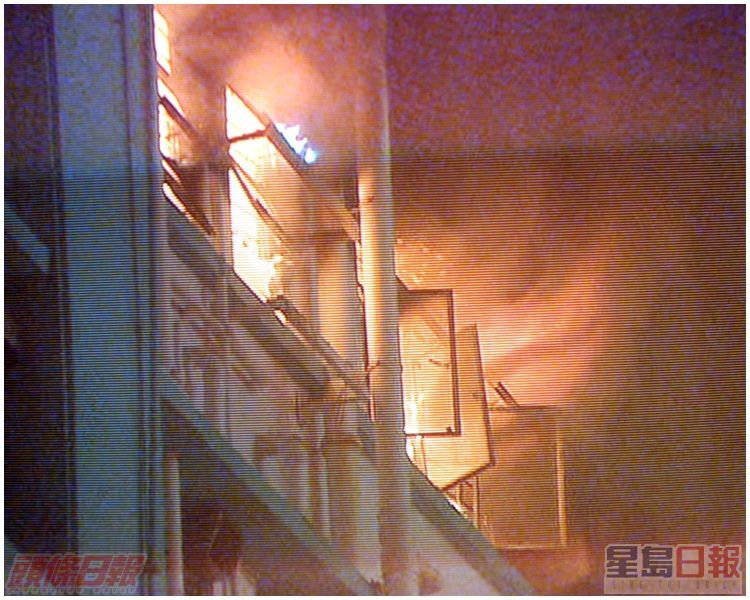 為撲救荃灣電鍍廠大火,消防員一死六傷。資料圖片