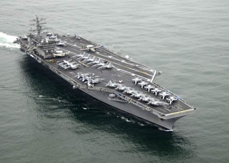 尼米茲號航母戰鬥群。(資料圖片)